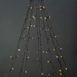 Nedis SmartLife Julbelysning | Träd | Wi-Fi | Varm till cool vit | 200 LED\'s | 20.0 m | 10 x 2 m | Android™ / IOS