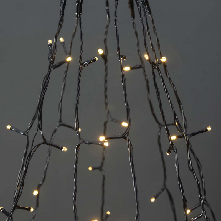 Nedis SmartLife Julbelysning | Träd | Wi-Fi | Varm till cool vit | 200 LED\'s | 20.0 m | 10 x 2 m | Android™ / IOS