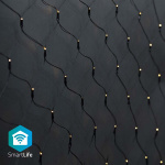 Nedis SmartLife Julbelysning | Netto | Wi-Fi | Varm Vit | 280 LED\'s | 3.00 m | 3 x 2 m | Android™ / IOS