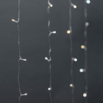 Nedis SmartLife Julbelysning | Ridå | Wi-Fi | Varm till cool vit | 200 LED\'s | 3 m | Android™ / IOS