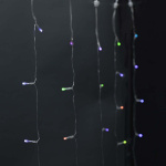 Nedis SmartLife Julbelysning | Ridå | Wi-Fi | RGB | 180 LED\'s | 3 m | Android™ / IOS