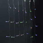 Nedis SmartLife Julbelysning | Ridå | Wi-Fi | RGB | 180 LED\'s | 3 m | Android™ / IOS