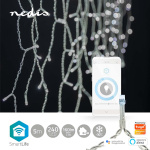 Nedis SmartLife Julbelysning | Istapp | Wi-Fi | Kall Vit | 240 LED\'s | 5.00 m | Android™ / IOS Nedis SmartLife Julbelysning | Istapp | Wi-Fi | Kall Vit | 240 LED\'s | 5.00 m | Android™ / IOS