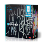 Nedis SmartLife Julbelysning | Istapp | Wi-Fi | Kall Vit | 400 LED\'s | 8.00 m | Android™ / IOS