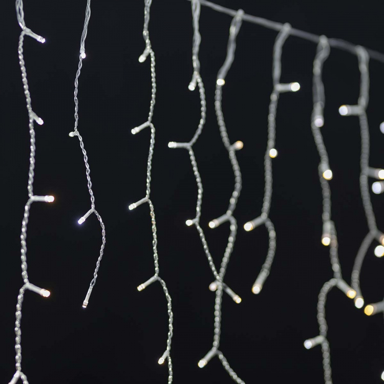 Nedis SmartLife Julbelysning | Istapp | Wi-Fi | Kall Vit | 400 LED\'s | 8.00 m | Android™ / IOS