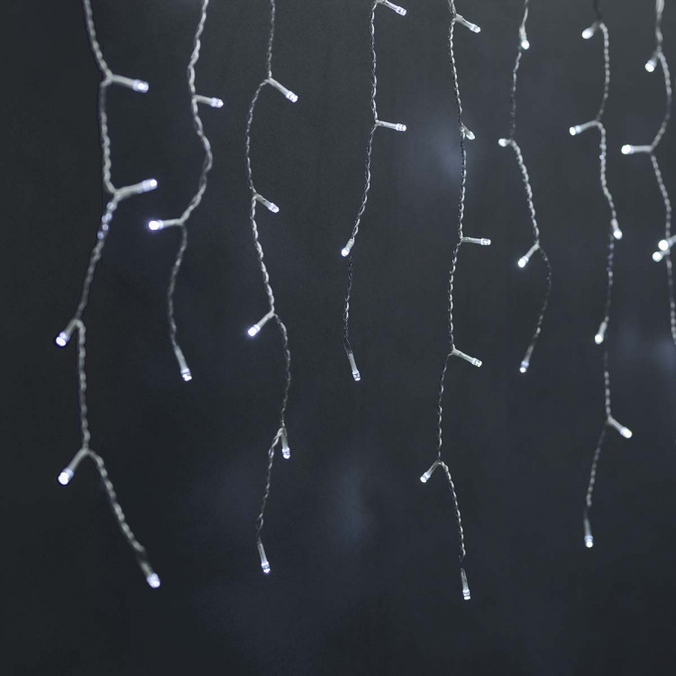 Nedis SmartLife Julbelysning | Istapp | Wi-Fi | Varm till cool vit | 400 LED\'s | 8.00 m | Android™ / IOS