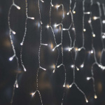 Nedis SmartLife Julbelysning | Istapp | Wi-Fi | Varm till cool vit | 400 LED\'s | 8.00 m | Android™ / IOS