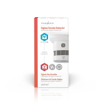 Nedis SmartLife Rökdetektor | Zigbee 3.0 | Batteridriven | Givarlivscykel: 10 år | EN 14604 | Max. batteritid: 60 Månader | 85 dB | Vit | 1 st