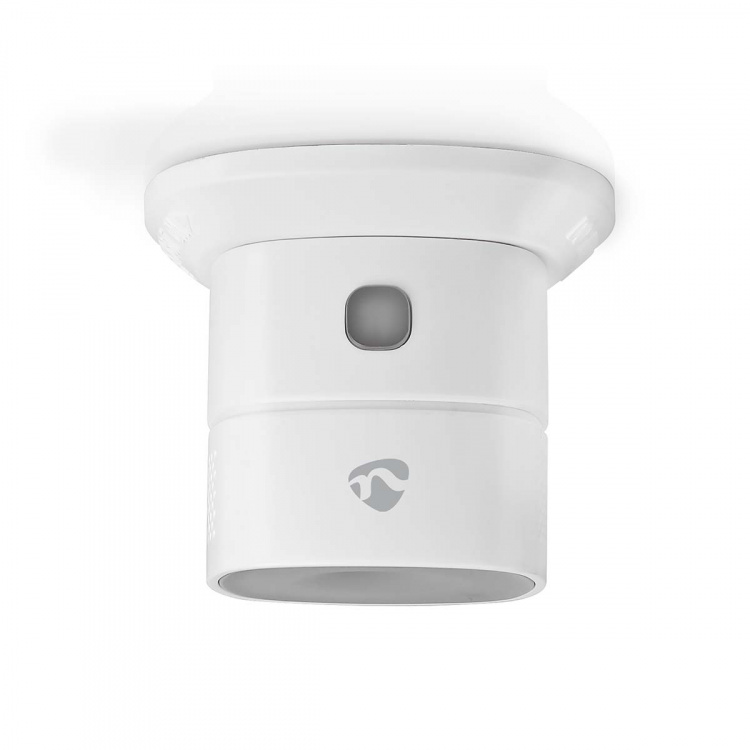 Nedis SmartLife CO Detector | Zigbee 3.0 | Batteridriven | Givarlivscykel: 10 år | EN 50291 | Android™ / IOS | Med testknapp | 85 dB | Vit