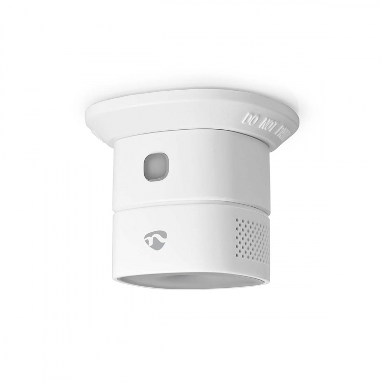 Nedis SmartLife CO Detector | Zigbee 3.0 | Batteridriven | Givarlivscykel: 10 år | EN 50291 | Android™ / IOS | Med testknapp | 85 dB | Vit
