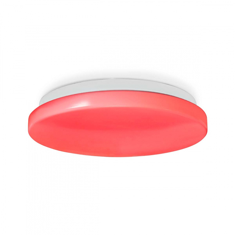 Nedis SmartLife Taklampa | Wi-Fi | RGB / Varm till cool vit | Rund | Diameter: 260 mm | 1820 lm | 3000 - 6500 K | IP20 | Energiklass: F | Android™ / IOS Nedis SmartLife Taklampa | Wi-Fi | RGB / Varm till cool vit | Rund | Diameter: 260 mm | 1820 lm | 3000 - 6500 K | IP20 | Energiklass: F | Android™ / IOS