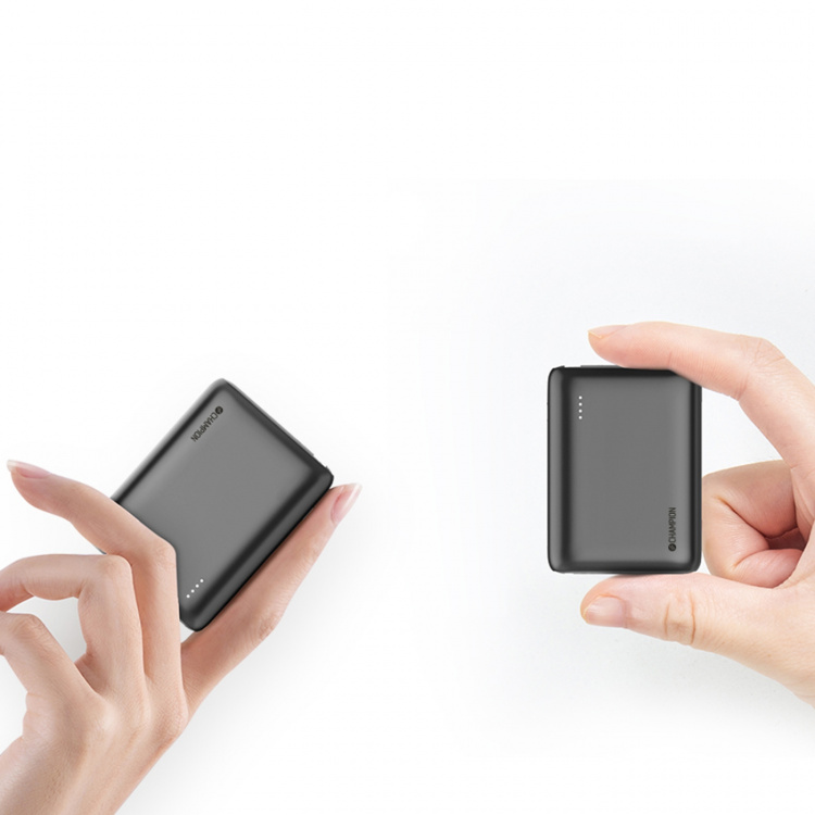 Champion PowerBank 10.000 mAh 22.5W PD Svart