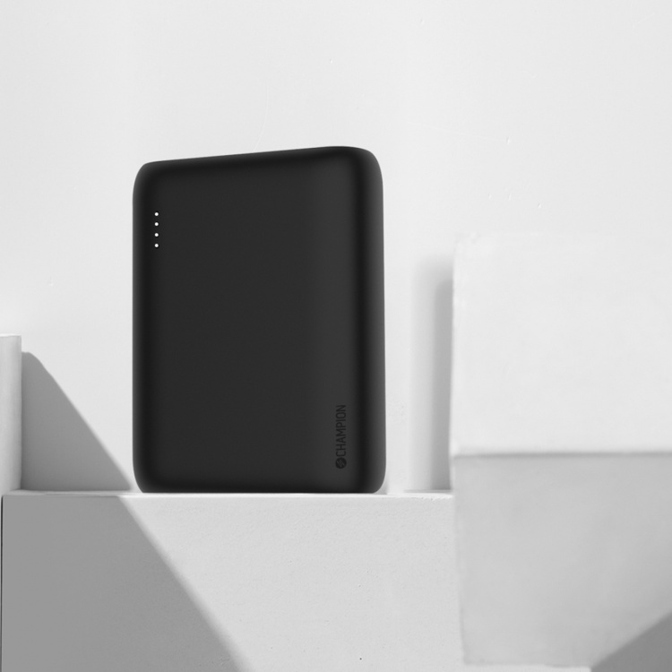 Champion PowerBank 10.000 mAh 22.5W PD Svart