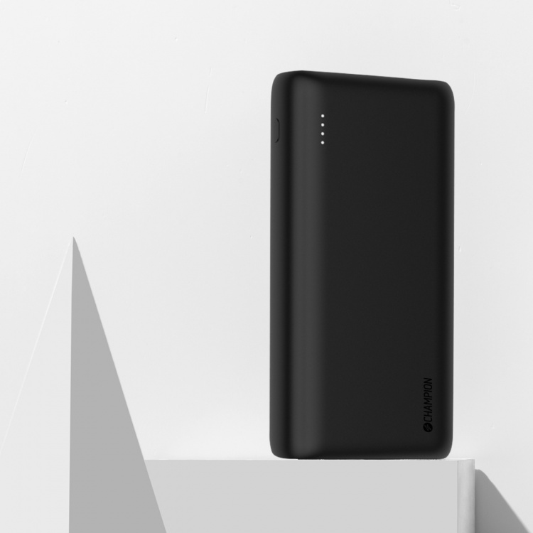 Champion PowerBank 20.000 mAh 30W PD Svart Champion PowerBank 20.000 mAh 30W PD Svart