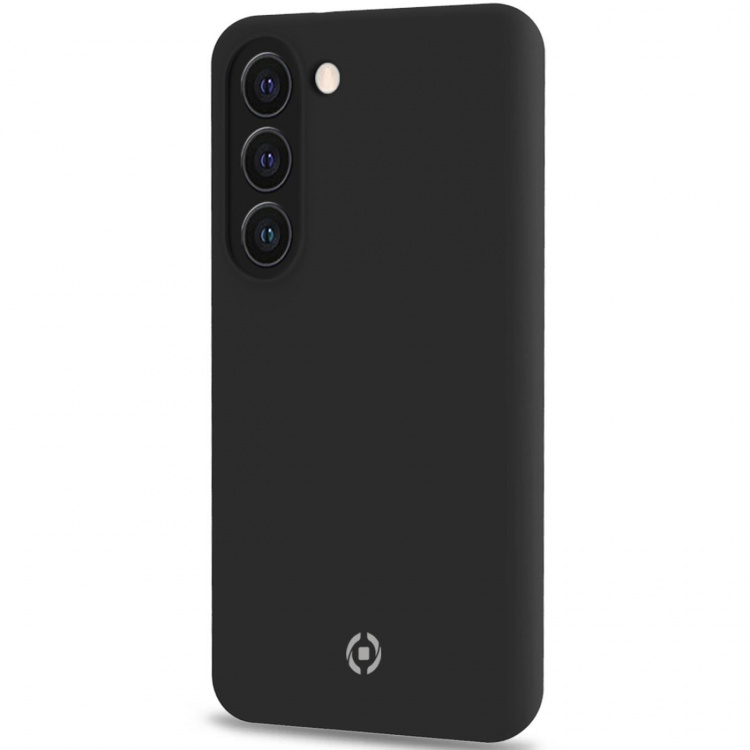 Celly Cromo Soft rubber case Galaxy S23 5G Svart