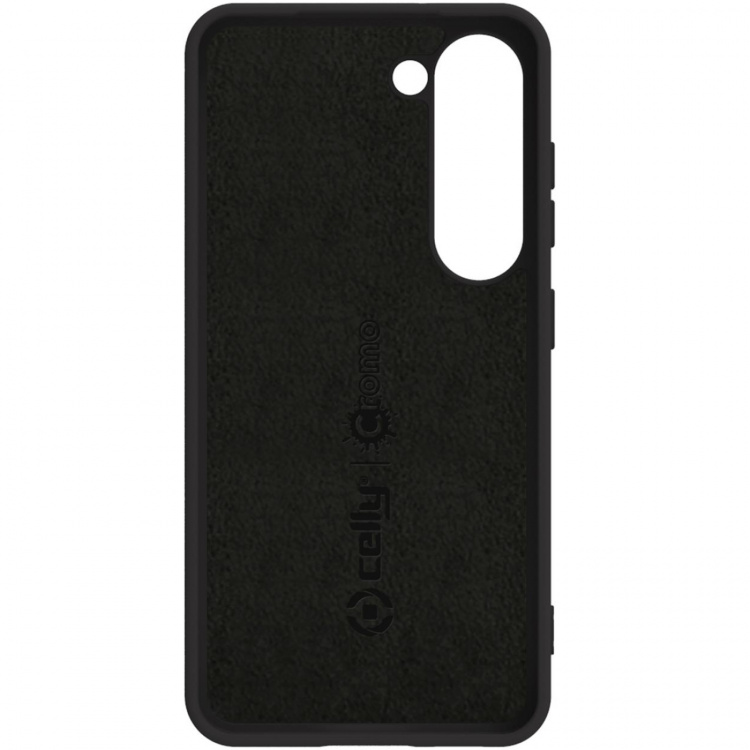 Celly Cromo Soft rubber case Galaxy S23 5G Svart