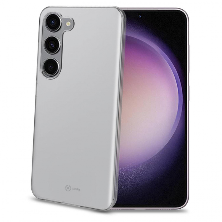 Celly Gelskin TPU Cover Galaxy S23 5G Transparent