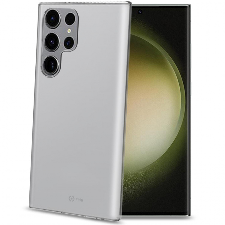 Celly Gelskin TPU Cover Galaxy S23 Ultra 5G Transp