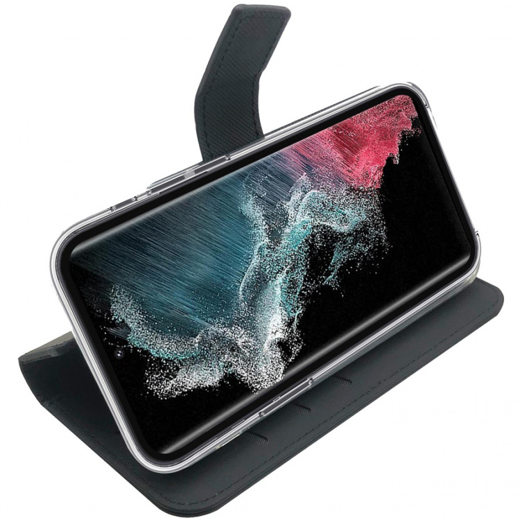 Celly Wallet Case Galaxy S23+ 5G Svart Celly Wallet Case Galaxy S23+ 5G Svart