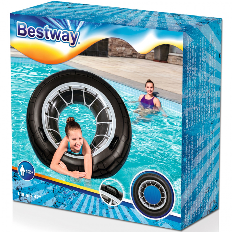 Bestway Badring 1.19m Höghastighetsdäck