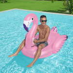 Bestway Badmadrass 1.53m x 1.43m Luxury Flamingo Bestway Badmadrass 1.53m x 1.43m Luxury Flamingo