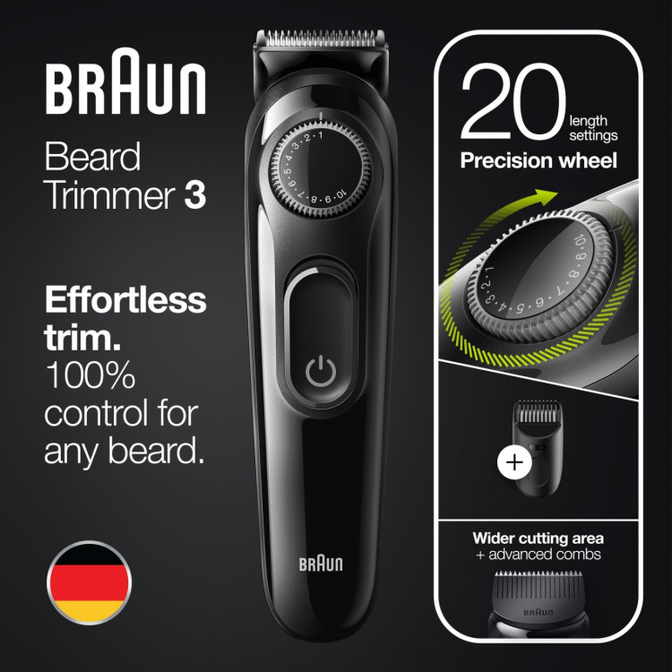 Braun Skäggtrimmer 3 BT3322