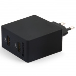 Champion Laddare 24W 2-Port Svart Champion Laddare 24W 2-Port Svart