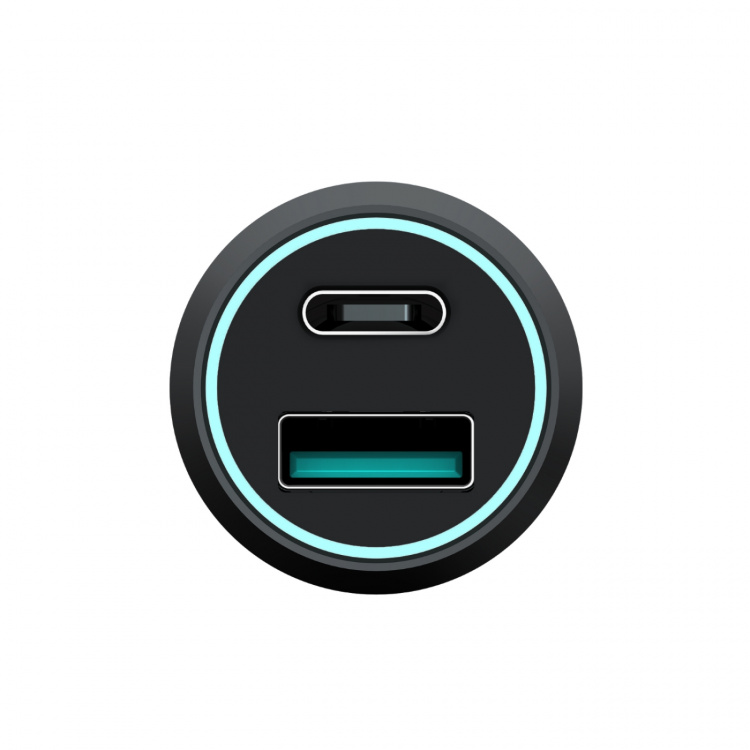 Champion Billaddare 43W 2-port QC/PD Svart