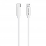 Champion USB-C till Lightning Kabel 1m Vit