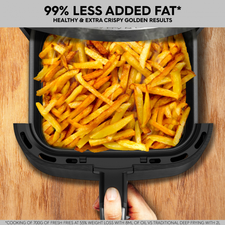 OBH Nordica Easy Fry & Grill Classic 2in1 Black 1550Watt OBH Nordica Easy Fry & Grill Classic 2in1 Black 1550Watt