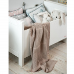 NG Baby Gallerfilt Dusty Pink 75x100 NG Baby Gallerfilt Dusty Pink 75x100