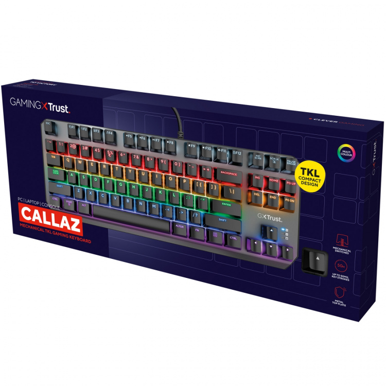 Trust GXT 384 Callaz Mechanical TKL Gaming keyboard