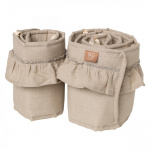 NG Baby Spjälskydd bedside crib volang