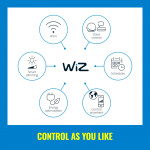 WiZ WiFi Smart LED E27 Normal 60W Färg 1-p Promo