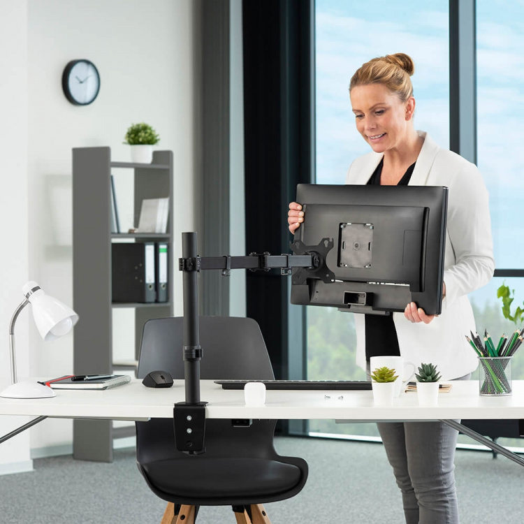 Hama Monitorfäste För En Monitor XL Svart