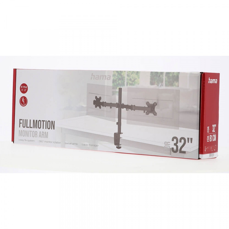 Hama Monitorfäste För Två Bildskärmar 13 Hama Monitorfäste För Två Bildskärmar 13