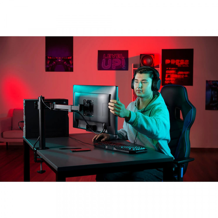 Hama Monitorfäste För En Monitor XL Svart