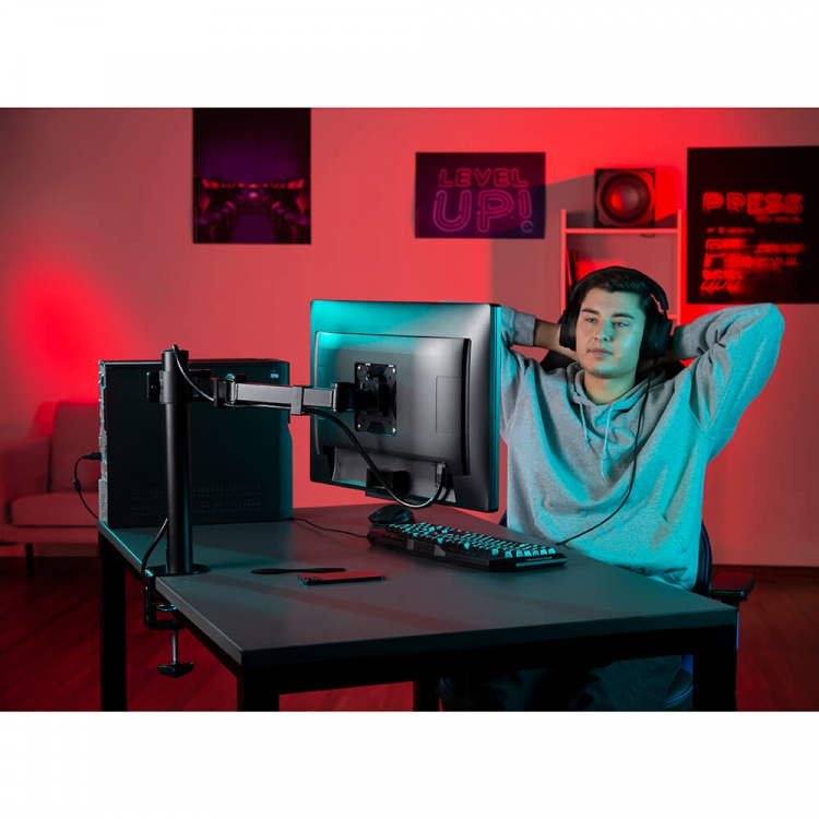 Hama Monitorfäste För En Monitor XL Svart