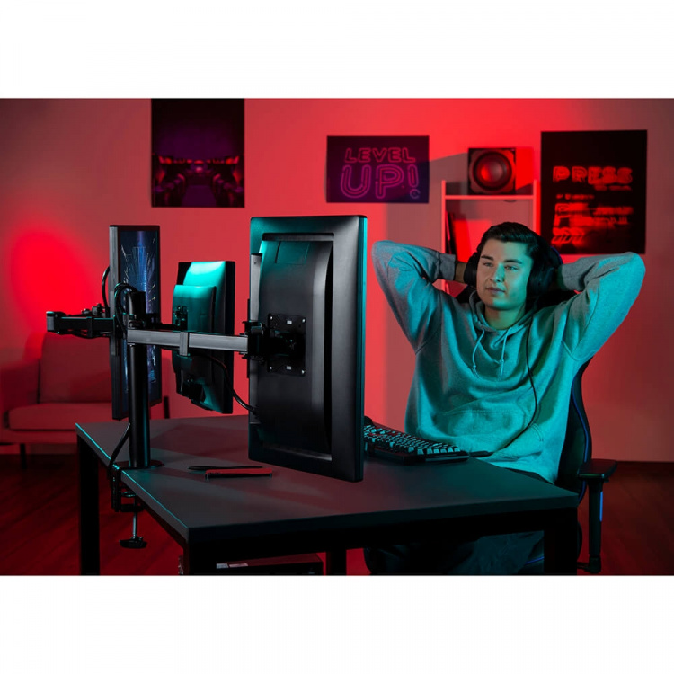 Hama Monitorfäste För Tre Bildskärmar 13