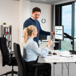 Hama Monitorfäste Performer För En Monitor Svart Hama Monitorfäste Performer För En Monitor Svart