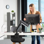 Hama Monitorfäste Performer För En Monitor Dynamisk Svart Hama Monitorfäste Performer För En Monitor Dynamisk Svart