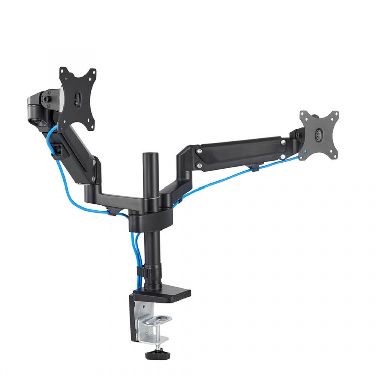 Hama Monitorfäste För Två Bildskärmar 13