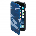 Hama Mobilfodral Camo Blå - iPhone 6/6S
