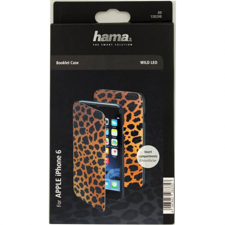Hama Mobilfodral Leopard Brun - iPhone 6/6S