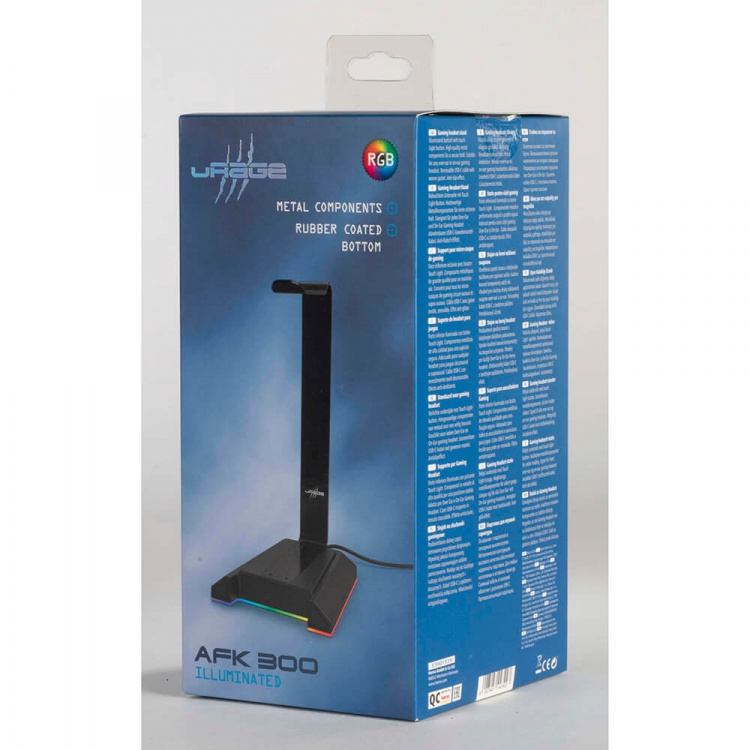 Urage Gamingheadset-ställ AFK 300 Belyst Urage Gamingheadset-ställ AFK 300 Belyst