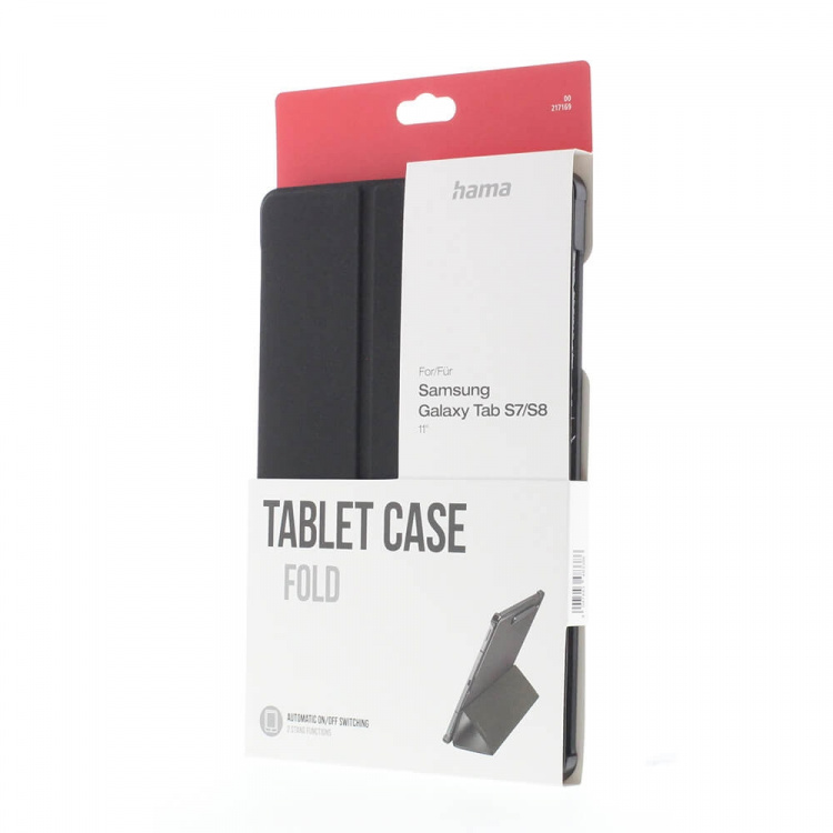 Hama Tabletfodral Svart Galaxy Tab S7/S8 11,0