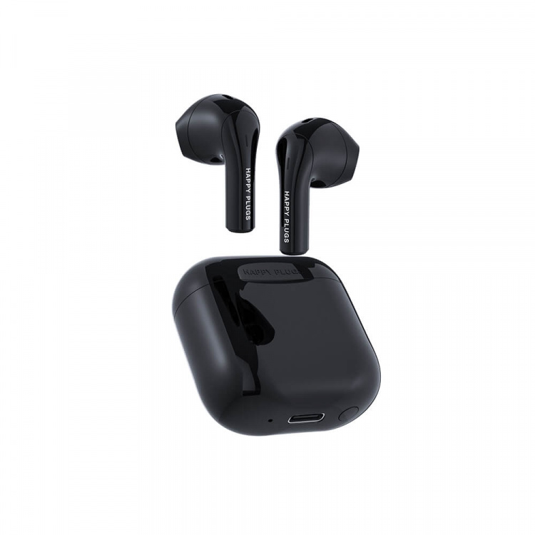 Happy Plugs Hörlur Joy In-Ear TWS Svart Happy Plugs Hörlur Joy In-Ear TWS Svart