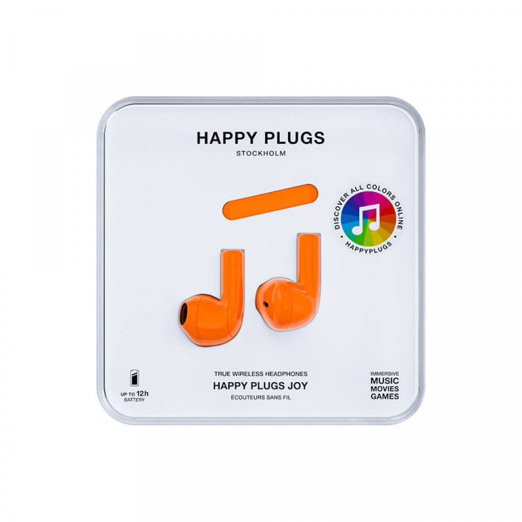 Happy Plugs Hörlur Joy In-Ear TWS Orange Happy Plugs Hörlur Joy In-Ear TWS Orange