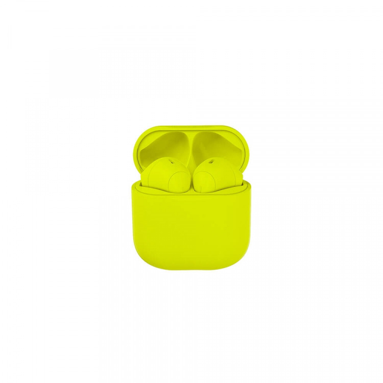 Happy Plugs Hörlur Joy In-Ear TWS Neongul Happy Plugs Hörlur Joy In-Ear TWS Neongul
