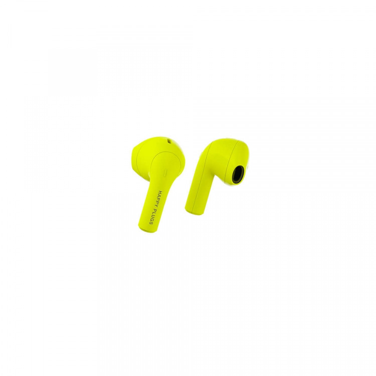 Happy Plugs Hörlur Joy In-Ear TWS Neongul Happy Plugs Hörlur Joy In-Ear TWS Neongul